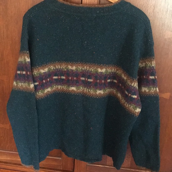 ❤️Vintage Eddie Bauer Fair Isle wool sweater - Picture 2 of 8